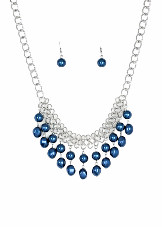 5th Avenue Fleek - Blue Necklace