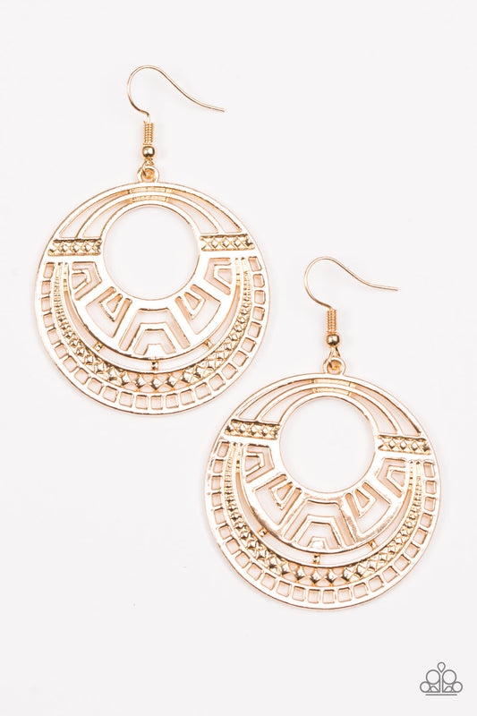 Modernly Mayan - Gold