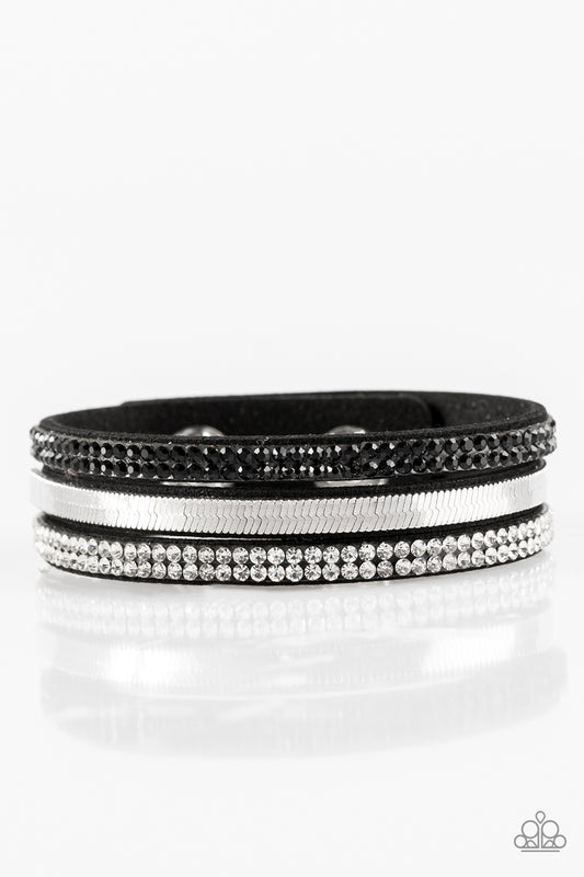 I Mean Business - Black Bracelet - Paparazzi Accessories