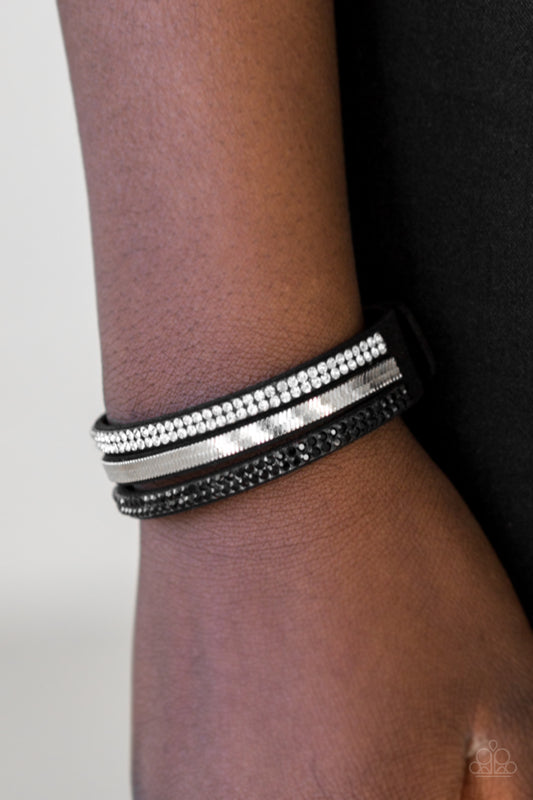 I Mean Business - Black Bracelet - Paparazzi Accessories