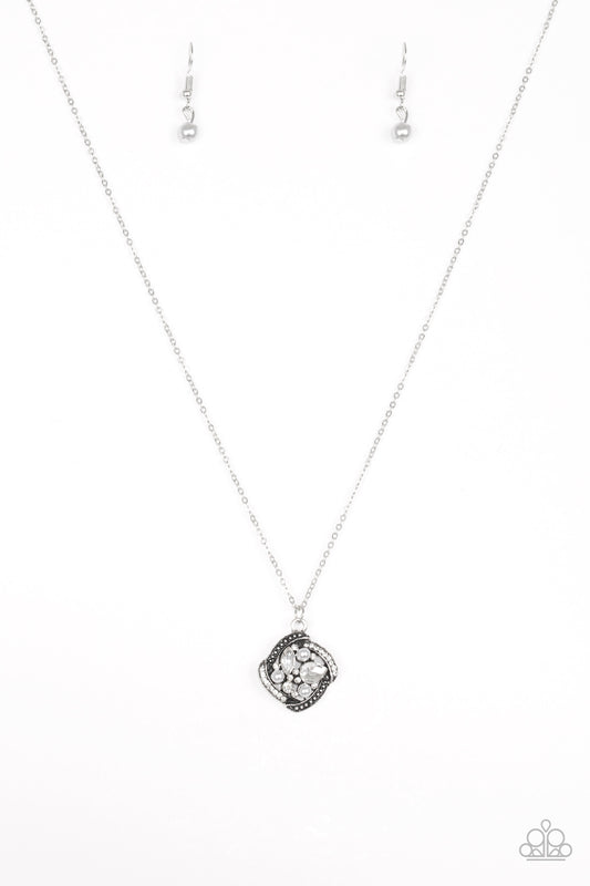 Speaking Of Timeless - Silver Nekclace - Paparazzi Accessories
