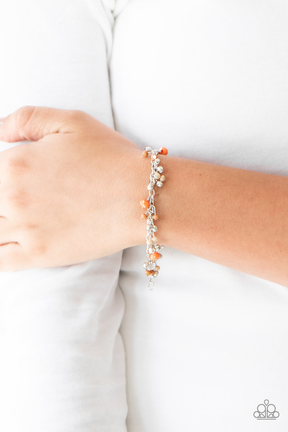 Aquatic Adventure - Orange Bracelet
