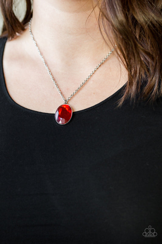 Definitely Duchess - Red Necklace