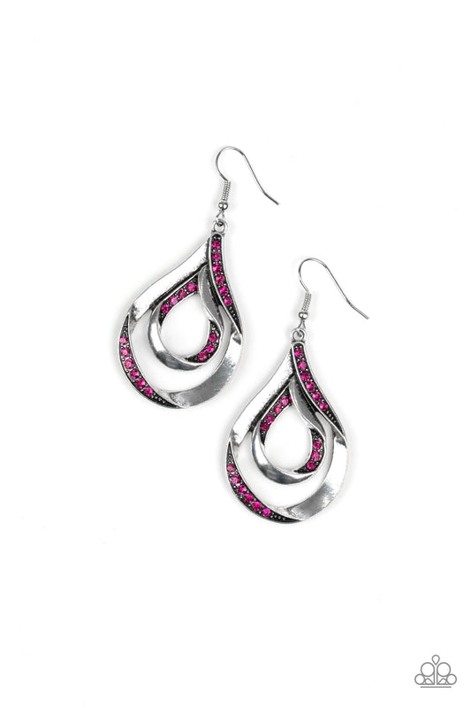 Flavor Of The Fleek - Pink Earrings