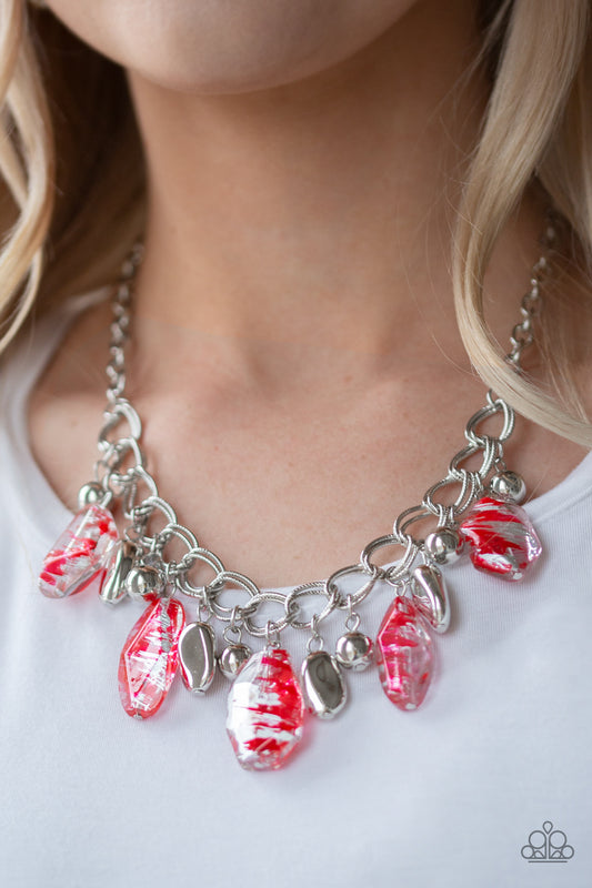 Chroma Drama - Red Necklace