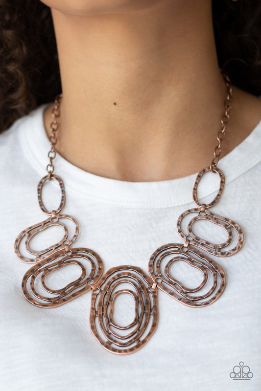 Empress Impressions - Copper Neckalce
