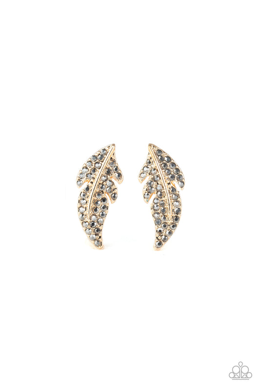 Feathered Fortune - Gold - Jazzy Jewels With Lady J