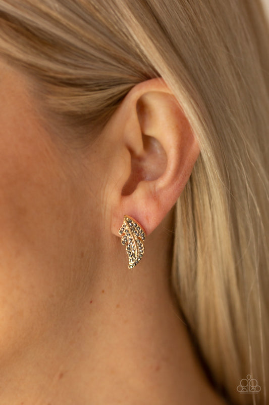 Feathered Fortune - Gold - Jazzy Jewels With Lady J