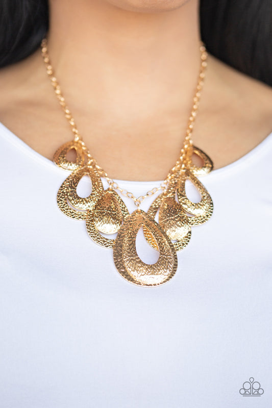 Teardrop Tempest - Gold - Jazzy Jewels With Lady J