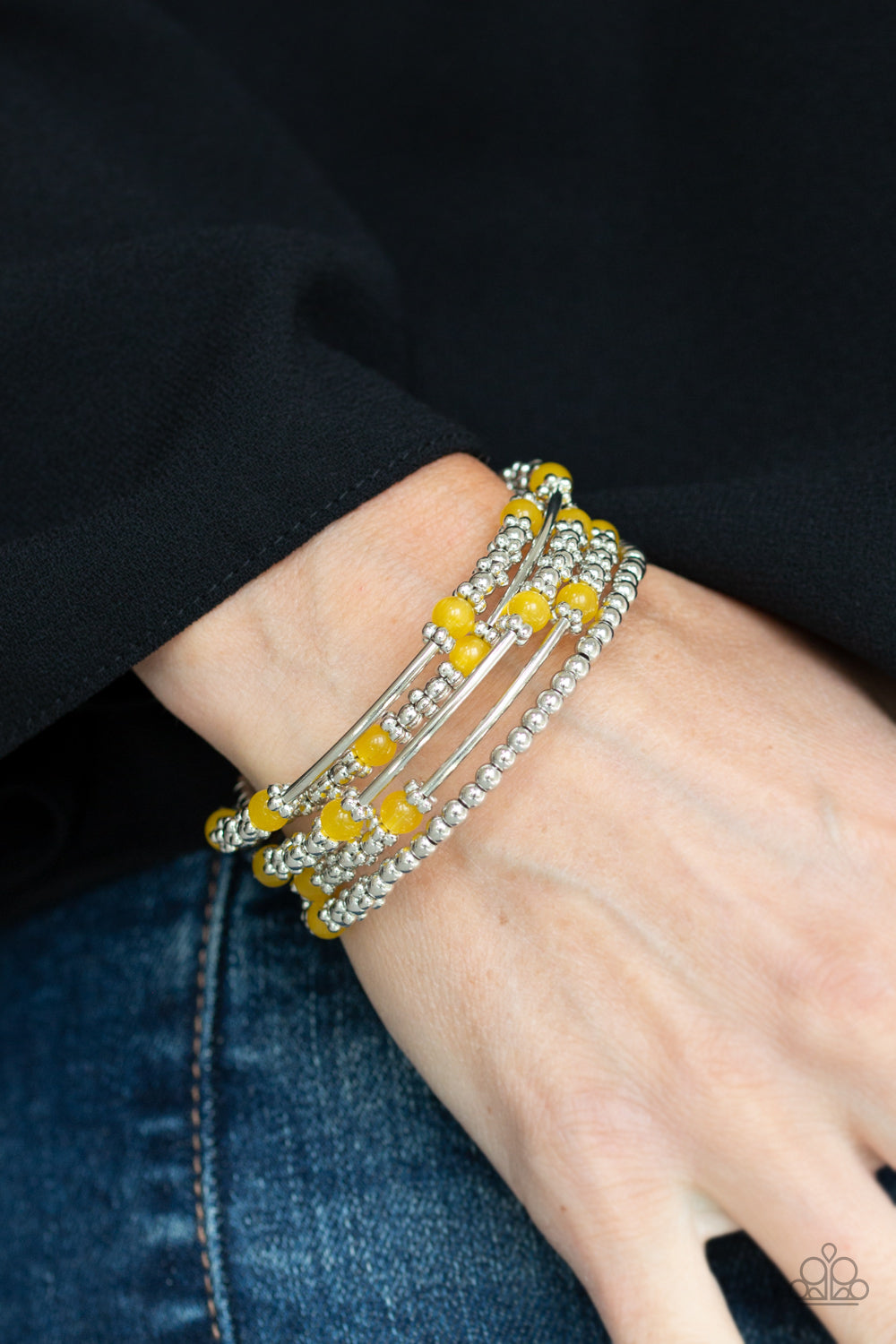 Colorful Charisma - Yellow Bracelet
