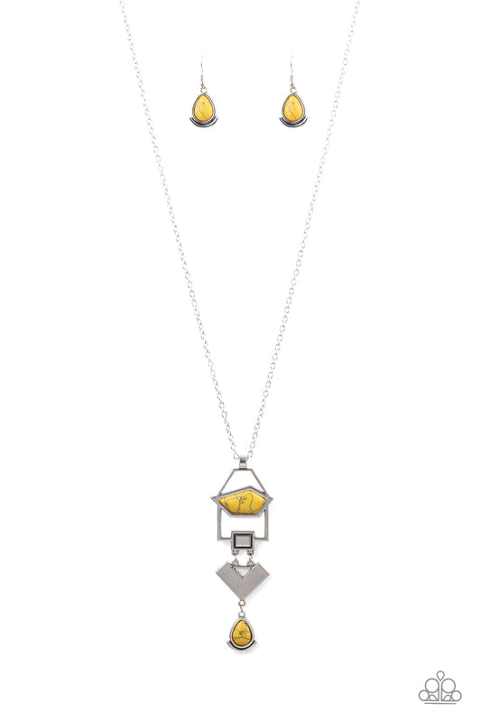 Desert Artisan - Yellow Necklace