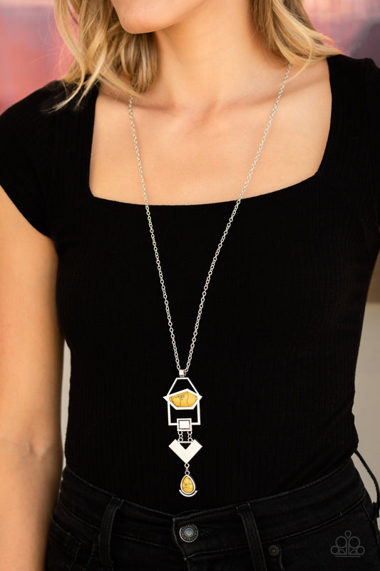 Desert Artisan - Yellow Necklace
