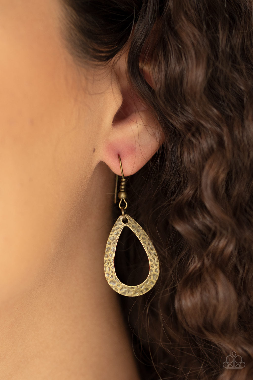 Teardrop Tempest - Brass - Jazzy Jewels With Lady J