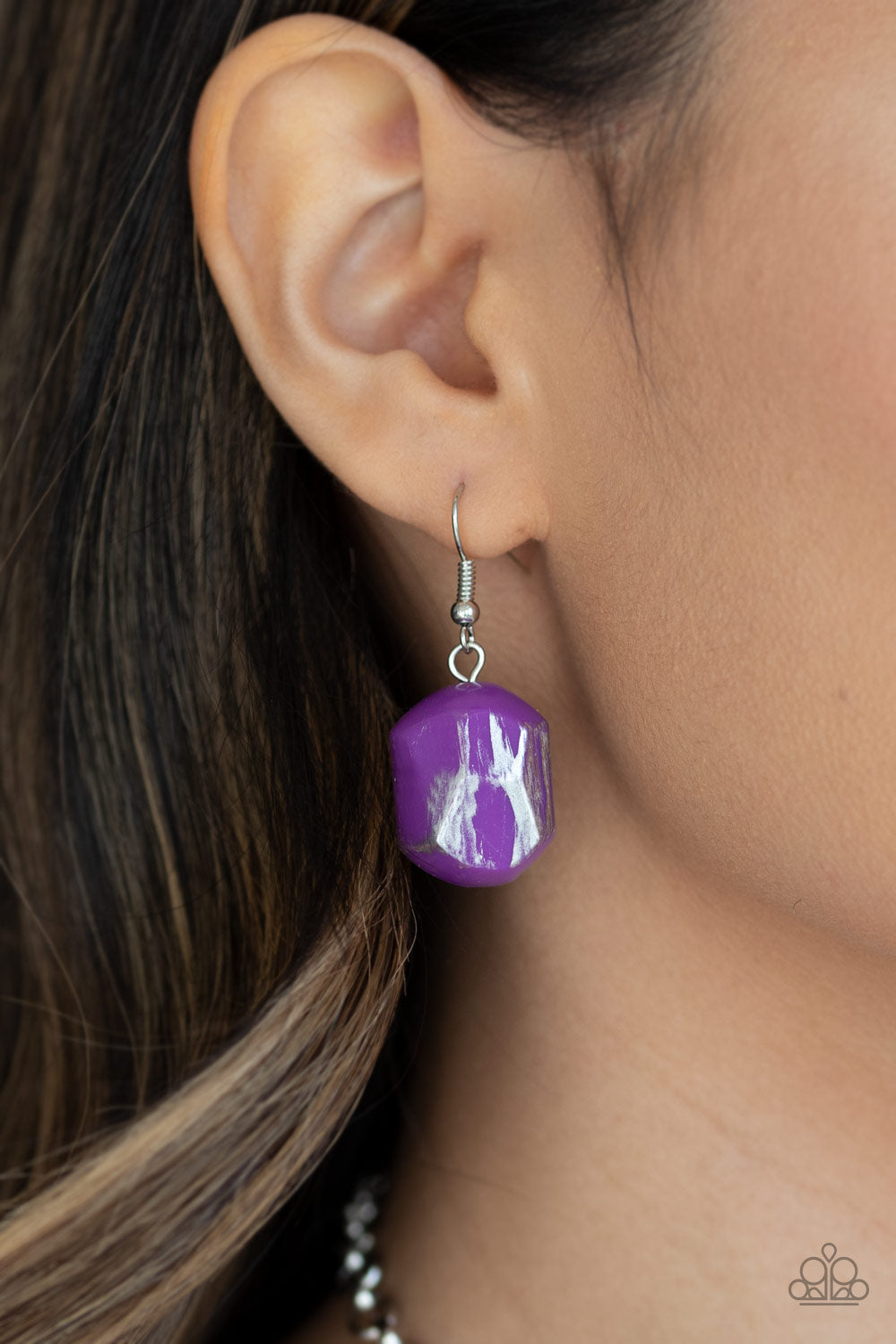 Girl Grit - Purple Necklace - Jazzy Jewels With Lady J