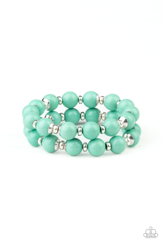 Bubble Blast Off - Green Bracelet
