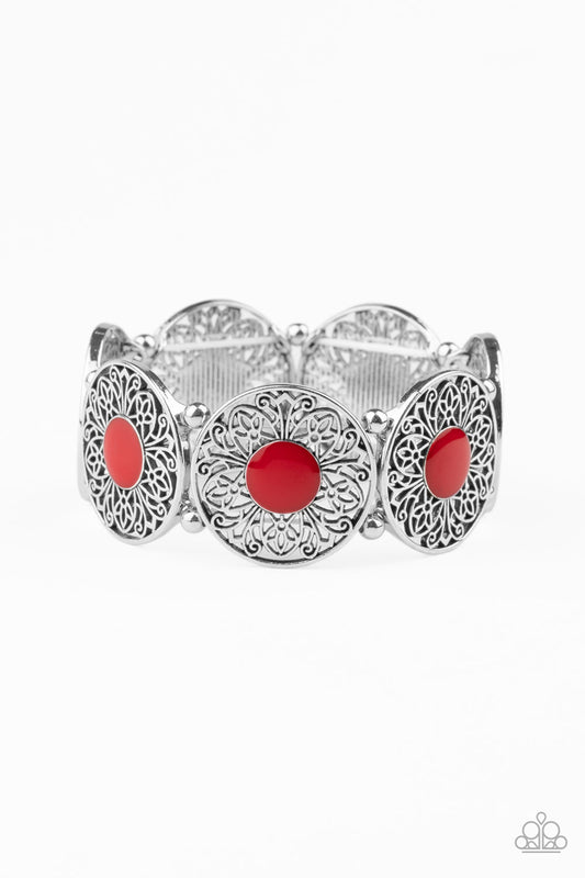 Painted Garden - Red - Jazzy Jewels With Lady J