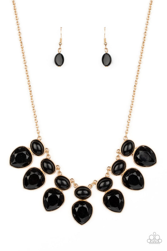Modern Masquerade - Black Necklace - Paparazzi Accessories