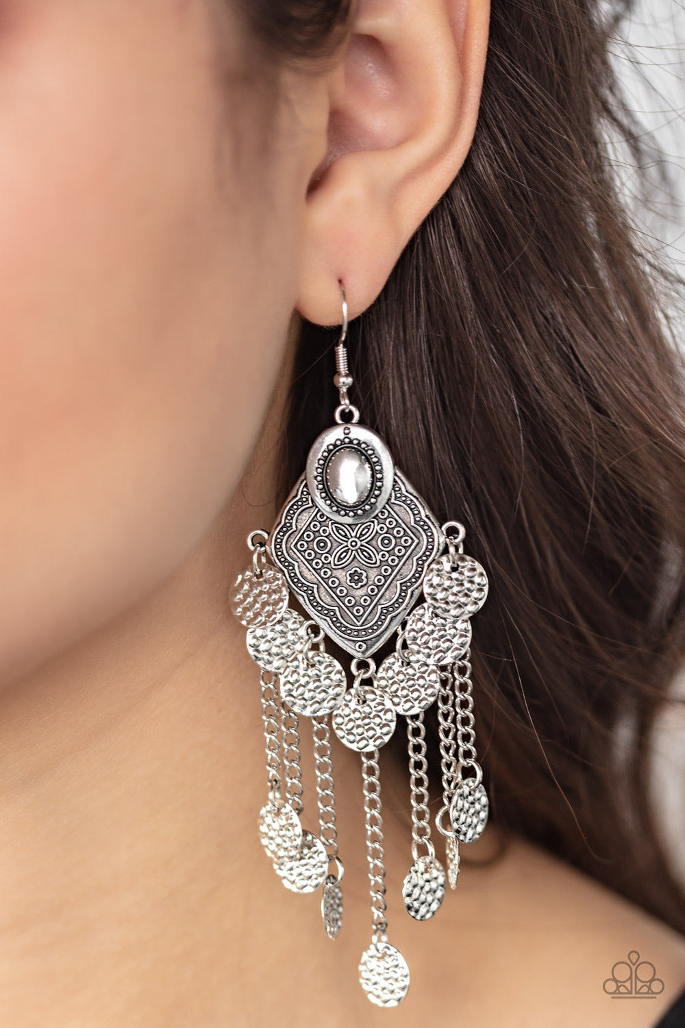 Garden Explorer - Silver Earrings - Jazzy Jewels With Lady J