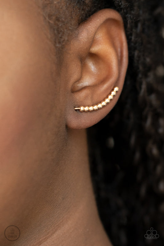 Climb On - Gold Earrings