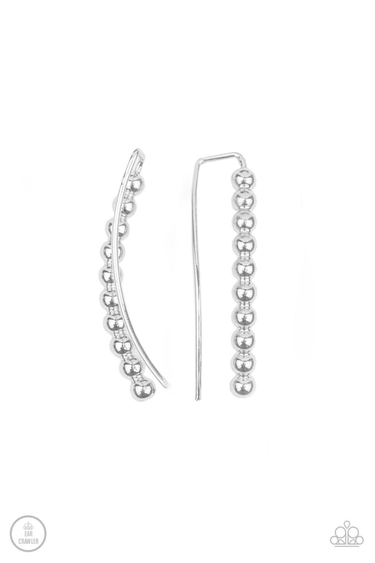 Climb On - Silver Earrings