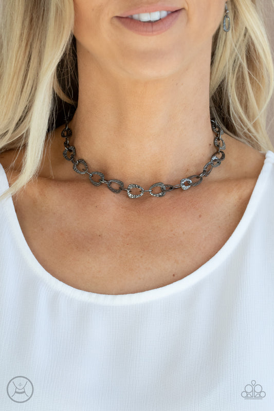 Urban Safari - Black Necklace - Paparazzi Accessories