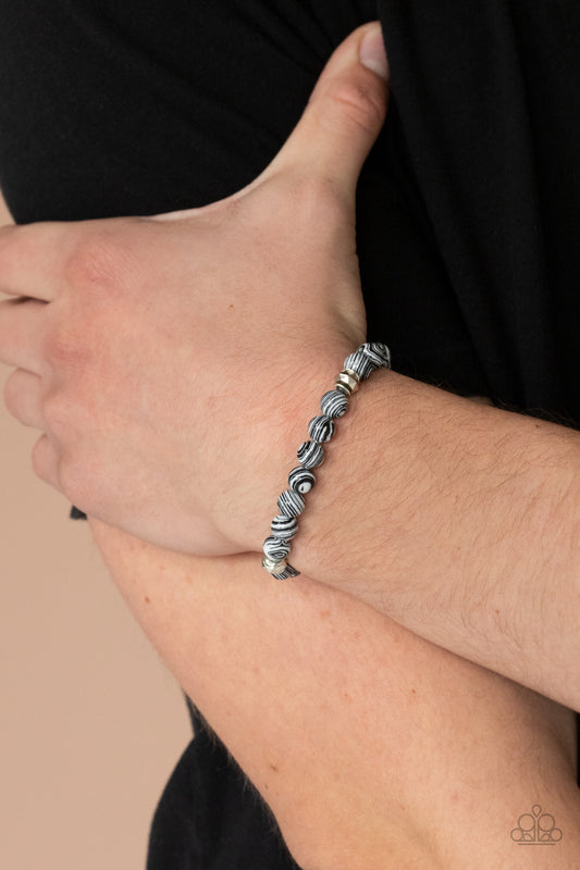 Awakened - White Bracelet - Paparazzi Accessories