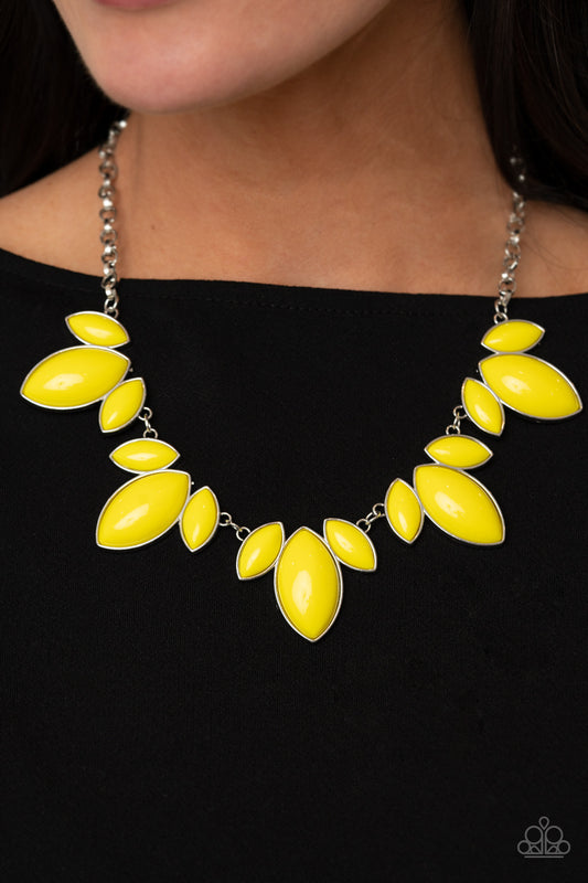 Viva La Vacation - Yellow Necklace - Paparazzi Accessories