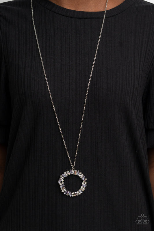 Wreathed in Wealth - Purple Necklace