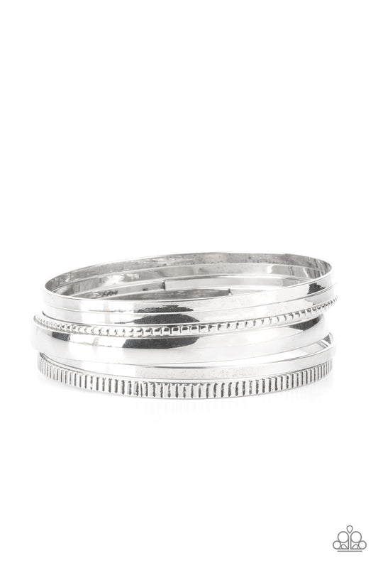 Gliding Gleam - Silver Bracelet