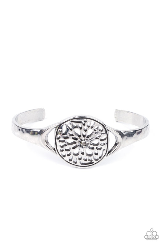 Modern Meadow - Silver Bracelet - Paparazzi Accessories