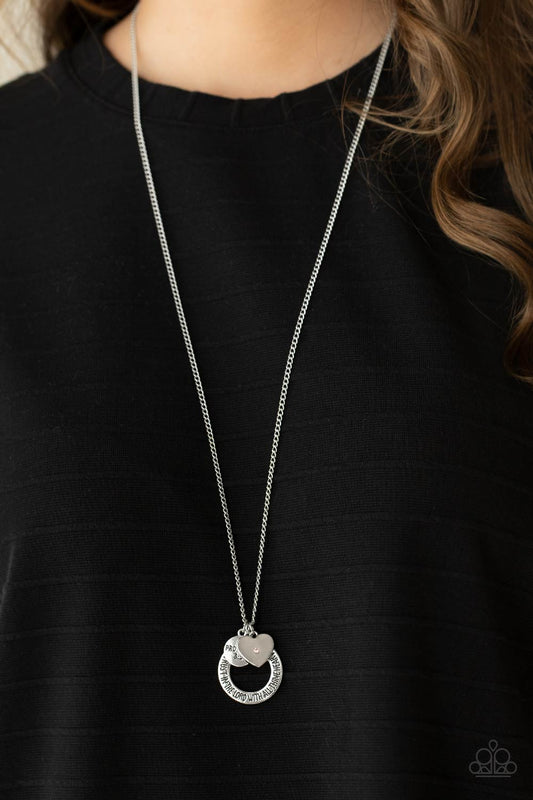 Full of Faith - Pink Necklace - Paparazzi Accessories
