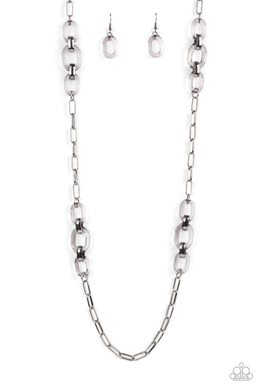 Have I Made Myself Clear? - Black Necklace - Paparazzi Accessories