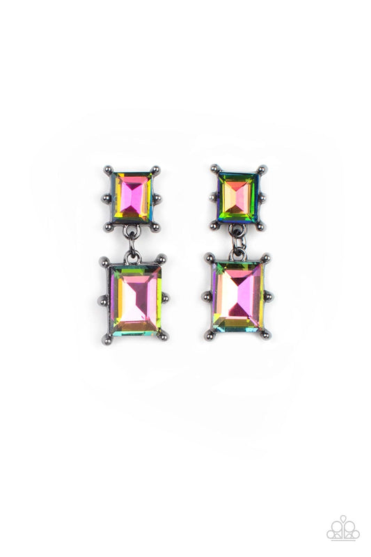 Cosmic Queen - Multi Earrings - Paparazzi Accessories