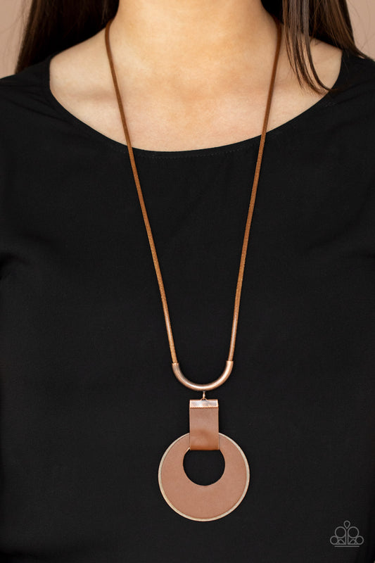 Luxe Crush - Copper Necklace - Paparazzi Accessories