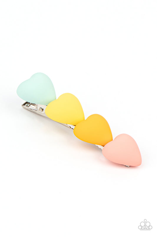 HEART to Please - Multi Hair Clip - Paparazzi Accessories
