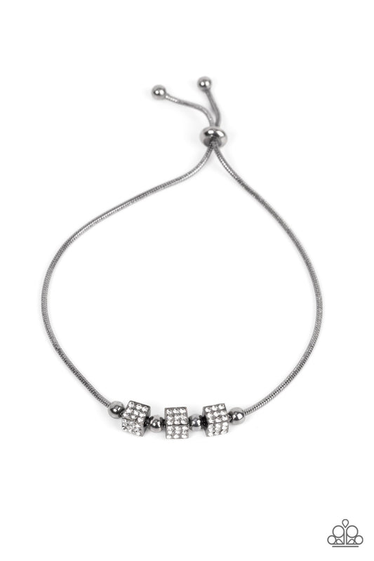 Roll Out the Radiance - Black Bracelet - Paparazzi Accessories