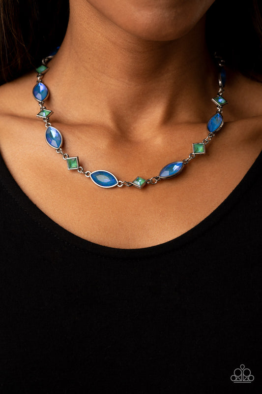 Prismatic Reinforcements - Multi Necklace - Paparazzi Accessories