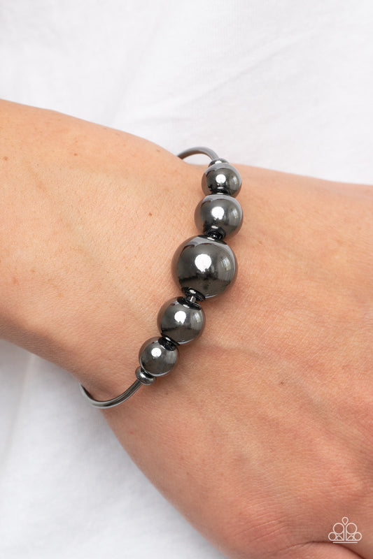Bead Creed - Black Bracelet - Paparazzi Accessories