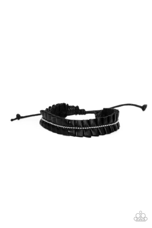 Hard to PLEATS - Black Bracelet