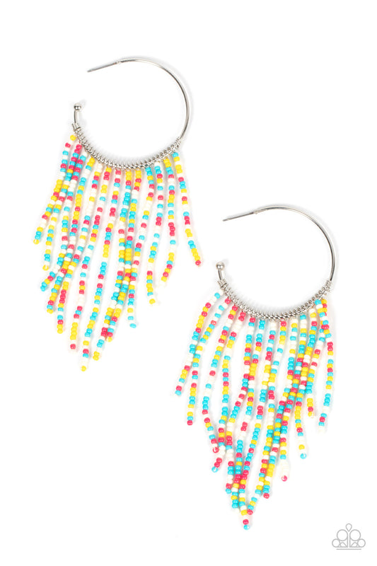 Saguaro Breeze - Multi Earrings - Paparazzi Accessories