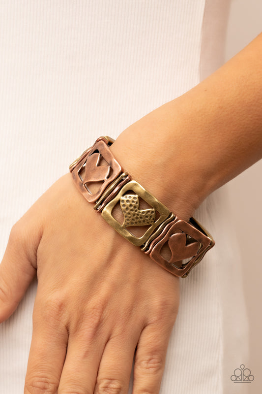 Legendary Lovers - Multi Bracelet - Paparazzi Accessories