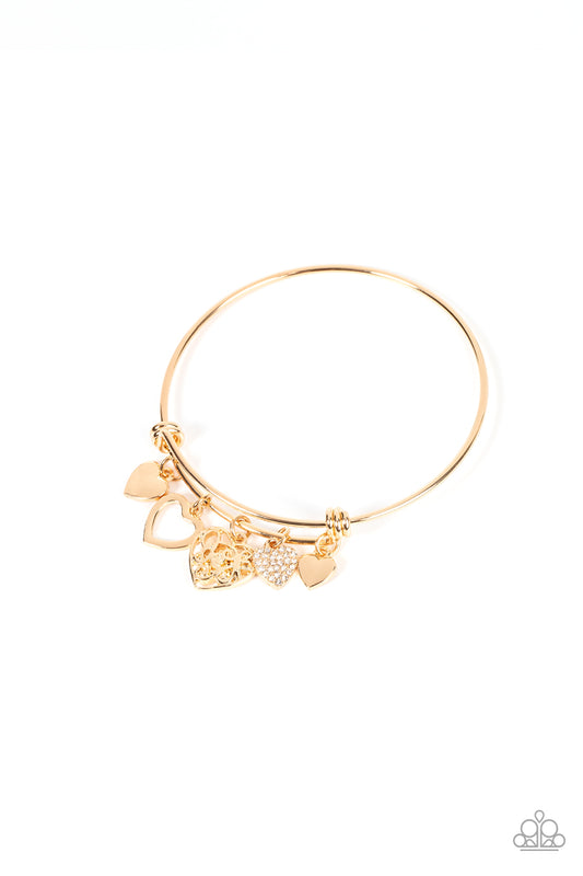 Im Yours - Gold Bracelet - Paparazzi Accessories