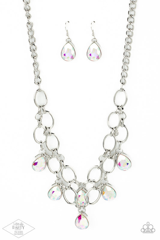 Show-Stopping Shimmer - Multi Necklace