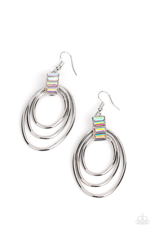 Intergalactic Glamour - Multi Earrings - Paparazzi Accessories