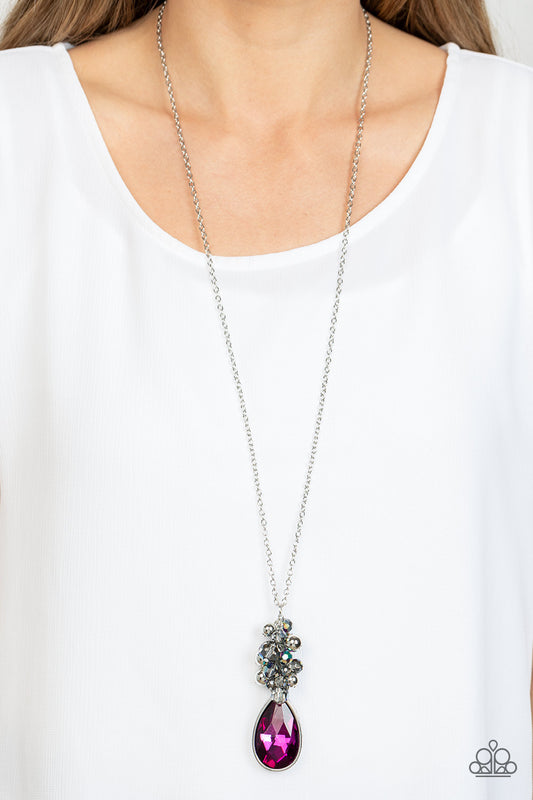 Colorful Convergence - Multi Necklace - Paparazzi Accessories