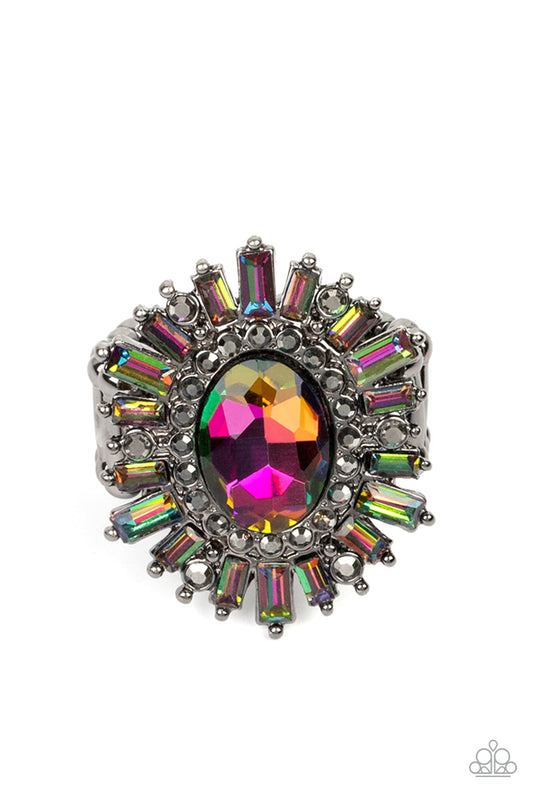 Astral Attitude - Multi Ring - Paparazzi Accessories