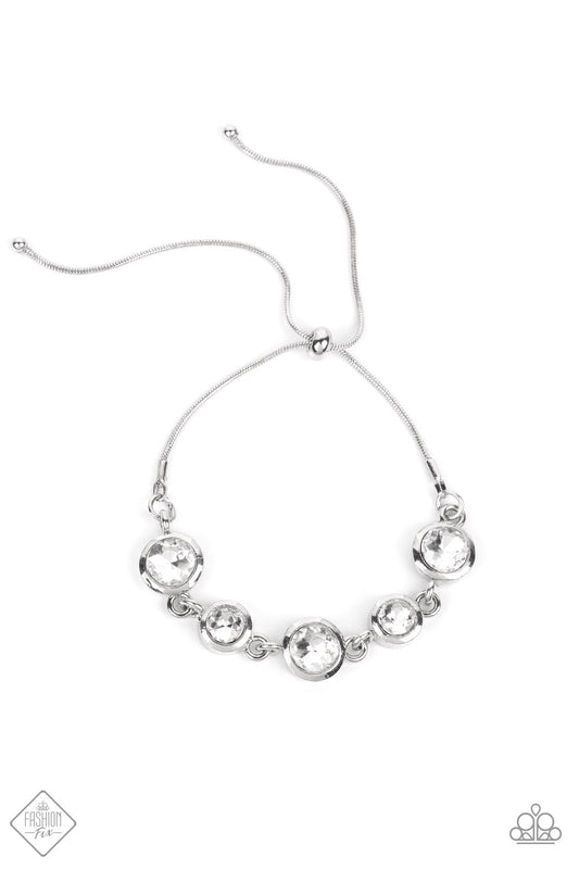 Classically Cultivated - White Bracelet - Paparazzi Accessories