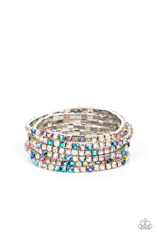Rock Candy Rage - Multi Bracelet - Paparazzi Accessories