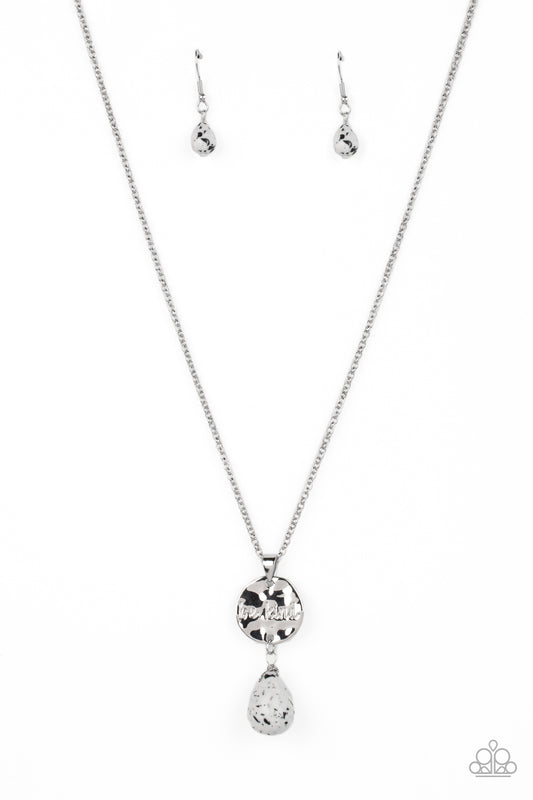 Caring Couture - White Neklace - Paparazzi Accessories