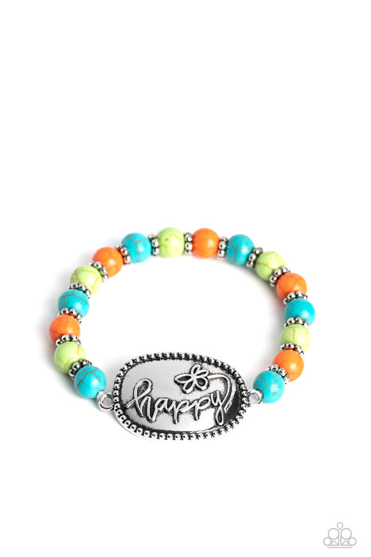 Lively Landscape - Multi Bracelet - Paparazzi Accessories
